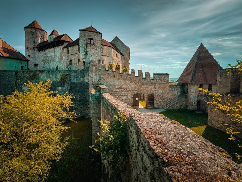 Burghausen The longest castle Walls