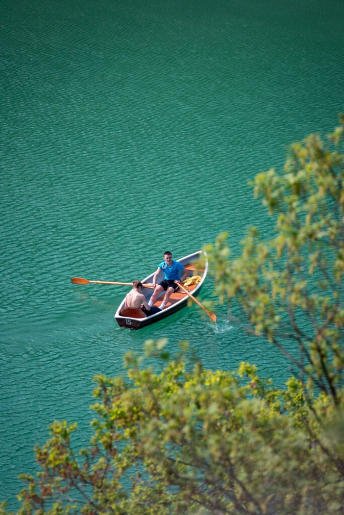 Relaxing Boat Ride on Lake Wöhrsee